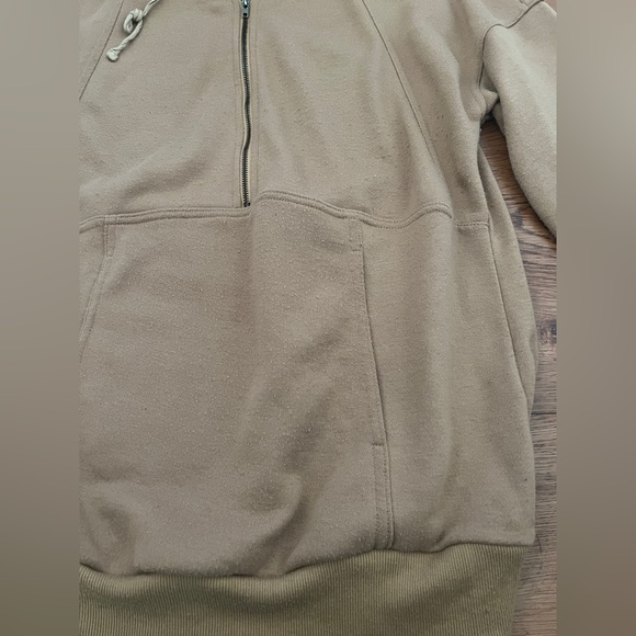 PRETTYGARDEN Women's Coffee Long Sleeve Lapel Zipper Sweatshirt Size Small - Picture 7 of 15